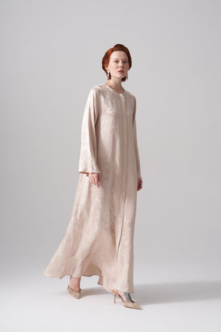 Jakar Desen Detaylı Ferace - bej