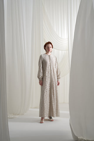 Dantelli Krep Ferace - bej