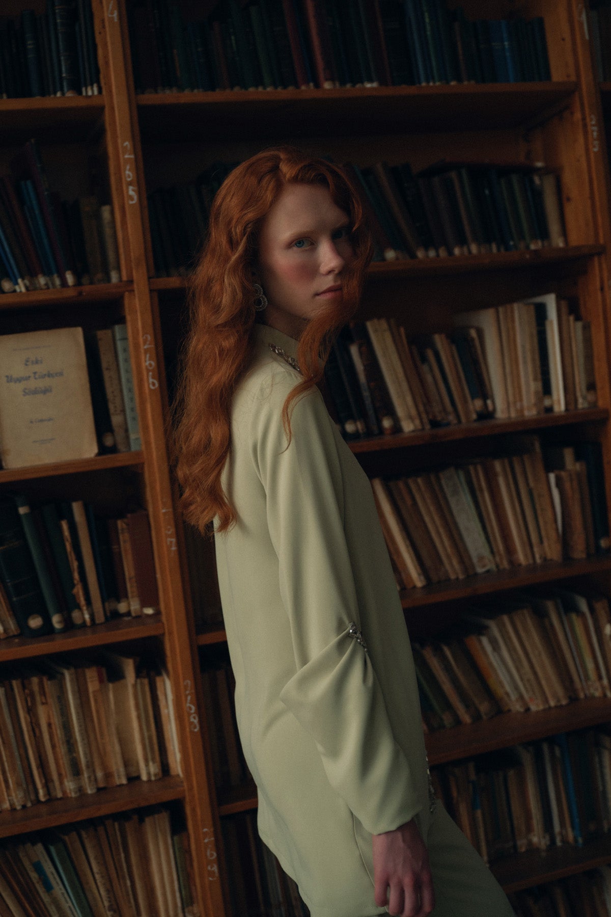 El İşi Taş Desenli Kol Büzgü Detaylı Takım - mimoza