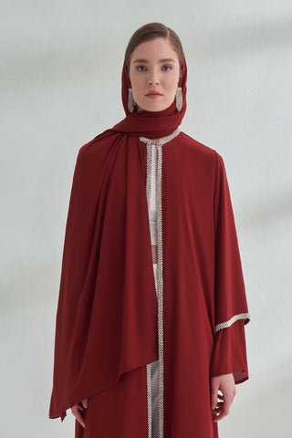 şal - bordo